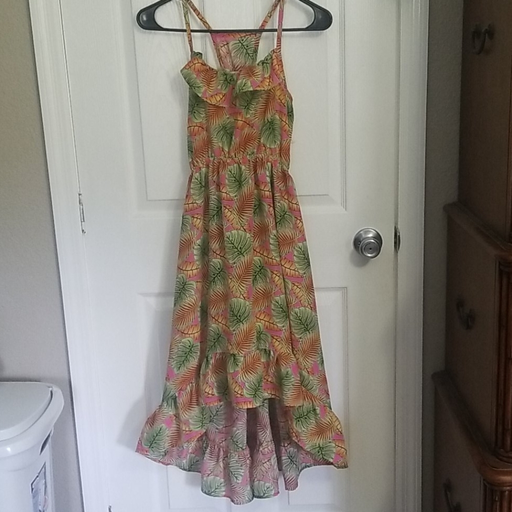 NWOT Real Love 14/16 tropical dress